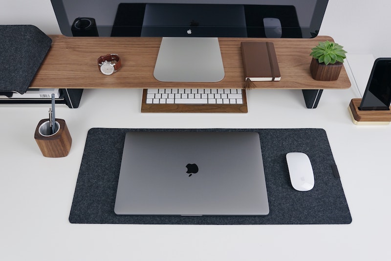 wooden desk organizer